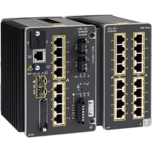 Cisco - IE-3300-8T2S-E - Netwerkschakelaar - Zwart - Rugged Series - 10 Havens