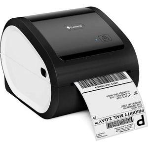 Phomemo D520-BT (203 dpi), Labelprinter, Wit, Zwart