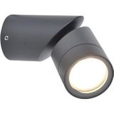 Lutec, Tafellamp, WANDLAMP TUBON GU10 IP54 DONKERGRIJS