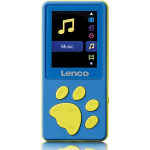 Lenco Xemio-560 Kinderen (8 GB), MP3-speler + draagbare audioapparatuur, Blauw