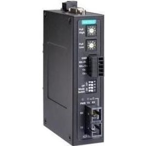 Moxa ICF-1150-S-SC - Industriële RS-232422485 naar single-mode glasvezelomvormer, SC-connector, 0 tot, Data converter