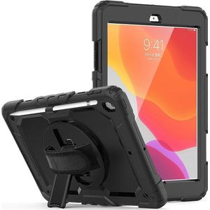 Tech-Protect Tech-Protect Solid360 iPad 7/8 10.2 2019/2020 zwart (iPad 10.2), Tablethoes, Zwart