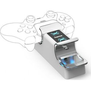 Hama Oplaadstation voor PlayStation 5 (Playstation), Accessoires voor spelcomputers, Wit