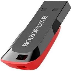 Borofone 32GB Nimble geheugenstick met hoge snelheid (32 GB, USB-A), USB-stick, Zwart