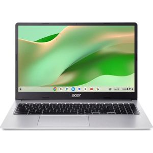 Acer Chromebook 315 15,6" FHD N150 4GB/128GB eMMC ChromeOS CB315-6H-C103 (15.60", 128 GB, 4 GB, DE, Intel N150), Notebook, Zilver