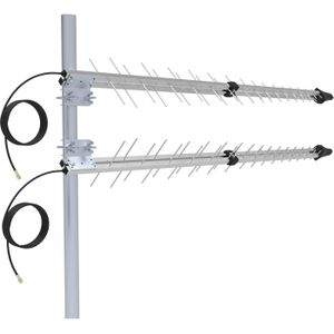 Bluecloud - 5G/4G/LTE MiMo Antenne - Antenne voor Thuis of Camping - 2 Stuks