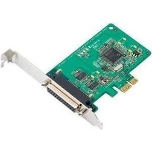 Moxa CP-102EL-DB9M - Seriële PCI Express x1 kaart met 2 RS-232 poorten en laag profiel (incl., Controlekaart