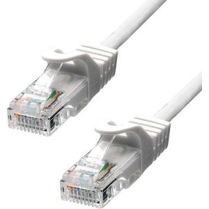 ProXtend U/UTP CAT5e PVC AWG 24 CU Wit 30CM (U/UTP, CAT5e, 0.30 m), Netwerkkabel