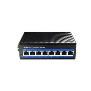 Cudy HUB SWITCH IG1008P INDUSTRIAL PoE (8 ports), Netwerkschakelaar, Zwart
