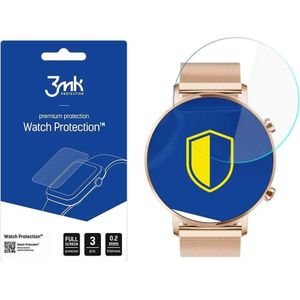 3MK beschermfolie Horloge Bescherming ARC voor Huawei Watch GT 2 42mm, Sporthorloge + Smartwatch-accessoires