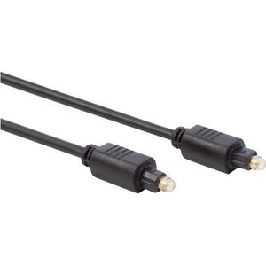 Auction OPTISCHE KABEL - TOSLINK CONNECTOR NAAR TOSLINK CONNECTOR / BASIC / 2,50 m / GOUD GEPLATeerd, HiFi component, Zwart