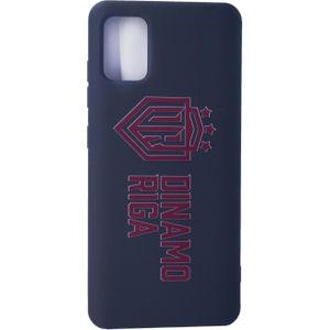 Evelatus Samsung A41 Soft Touch Silicone Hoesje DR Logo N3 Rood (Galaxy A41), Smartphonehoes