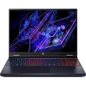 Acer Predator Helios Neo 16 (16", 1000 GB, 16 GB, DE, Intel Core i7-14700HX), Notebook, Zwart