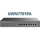 Grandstream - GWN7701PA - Netwerkschakelaar - Zwart - 8 Gigabit RJ45-poorten