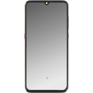OEM Beeldscherm + frame voor Xiaomi Mi 9 zwart (Xiaomi Mi 9), Onderdelen voor mobiele apparaten, Zwart