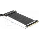 Delock - Riser Karte - PCI Express - Zwart - 30 cm, Ondersteunt PCI Express 4.0