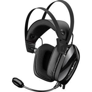 White Shark GH-2446 Gottan Black (Bedraad), Gaming headset, Zwart