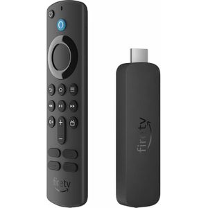 Amazon Fire TV Stick 4K (8 GB, Brand OS), Streaming box, Zwart