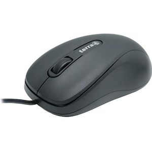 Wortmann - TERRA Muis - Bedraad - Zwart - 3-knops - Symmetrisch