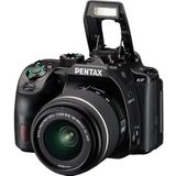 Pentax Spiegelreflex KF - Zwart - 18-55mm - WR - 24.24MP