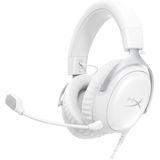 HyperX Cloud III - Gaming Headset (White), Gaming headset, Wit