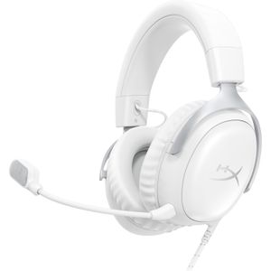 HyperX Cloud III - Gaming Headset (White), Gaming headset, Wit