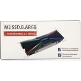 Xilence - Performance A+ M2 - SSD Cooler - Zwart - ARGB Verlichting