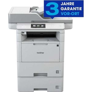 Brother MFC-L6800DWT (Laser, Zwart-wit), Printer, Wit