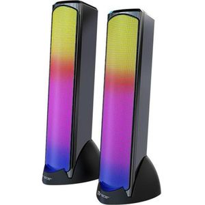 Tracer - 47529 Sigma - USB BT RGB - PC-luidspreker - Zwart - 10 W RMS