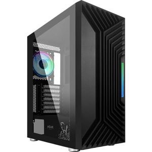 Noua neo f18 (ATX, Mini-ITX, mATX), PC-behuizing, Zwart