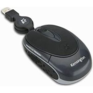 Kensington Ci25m (Bedraad), Muis, Zwart