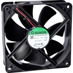 Sunon - MEC0382V2-000U-A99 - Axiale Ventilator - Zwart - 24 V/DC