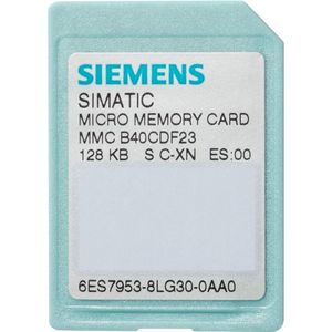 Siemens M-geheugenkaart S7/300 64-KB 6ES7953-8LF31-0A 6ES79538LF310AA0 (0.00 GB), Geheugenkaart