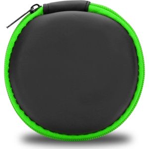 Cadorabo Ronde Earpod Doos (HTC Een E8), Onderdelen voor hoofdtelefoons, Groen