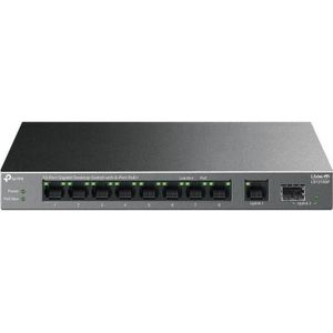 TP-Link LS1210GP - Gigabit PoE-schakelaar (10 ports), Netwerkschakelaar