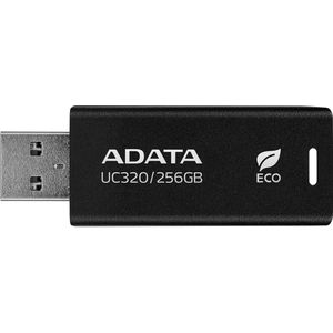 USB-Stick - UC320 - Zwart - Gerecycled Plastic - 5Gbps