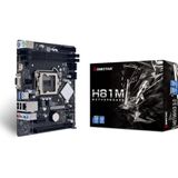 Biostar - H81MHV3 - Moederbord - Zwart - mATX - DDR3