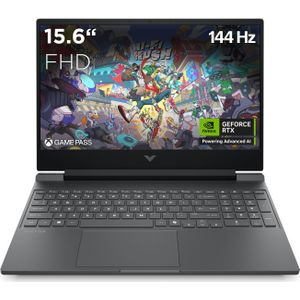 HP Victus 15-fb3073ng RTX 5060 (15.59", 1000 GB, 16 GB, DE, AMD Ryzen AI 7 350), Notebook, Zwart