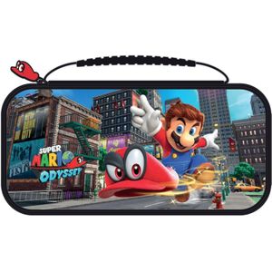 Bigben - Official Mario Odyssey - Travel Case - Nintendo Switch - Gevoerde Hoes