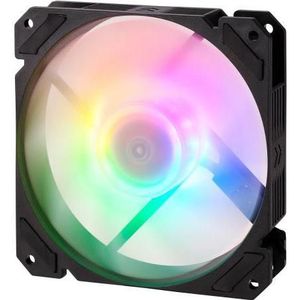 Gelid FN-ZODIAC-01 (120 mm, 1 x), PC ventilator, Zwart