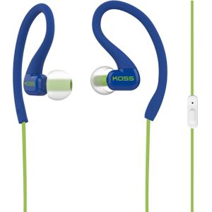Koss KSC32i FitClips (Geen ruisonderdrukking, Bedraad), Koptelefoon, Blauw, Groen