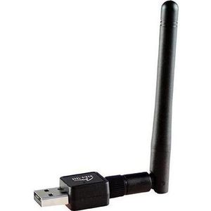 Media-Tech - MT4223 - WIFI 4 USB Dongle - Zwart - Materiaal: Kunststof