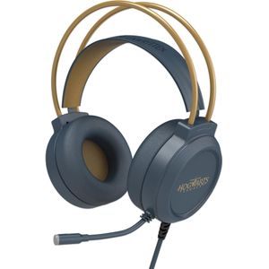 Freaks and Geeks - Hogwarts Legacy - Gaming Headset - Blauw - Goud - Bedraad - Universeel