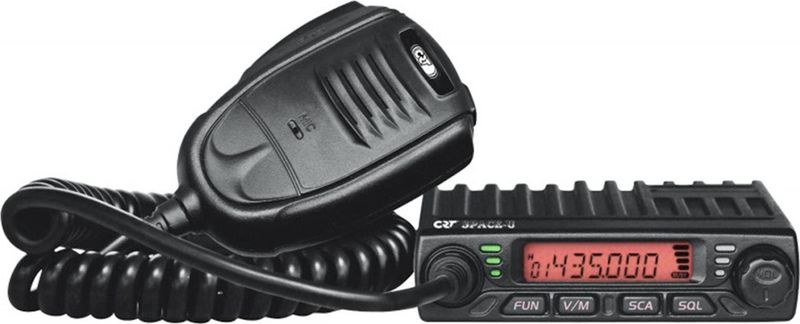 CRT - SPACE U - UHF-radio - 400-470 MHz - Programmeerbaar op PC - 199 Kanalen