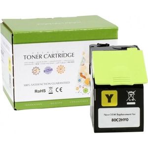 Control, Toner, Nieuwe statische Lexmark 802HY (80C2HY0), geltona kasetÄ-