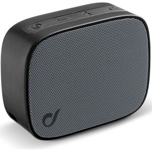 Cellularline Fizzy universeel (4 h, Oplaadbare batterij), Bluetooth luidspreker, Zwart