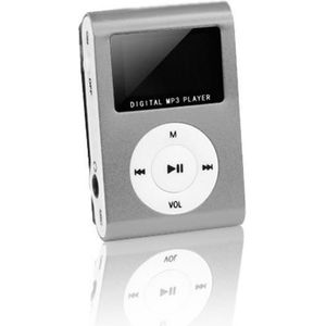 Setty - MP3-speler - Zilver - 32 GB - Draagbare Audioapparatuur