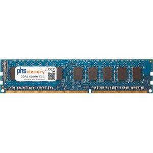 PHS-memory 8GB RAM geheugen voor MSI mini-ITX Server Moederbord MS-S0891 DDR3 UDIMM ECC 1600MHz PC3L-12800E (MSI MS-S0891 mini-ITX Server Moederbord, 1 x 8GB), RAM Modelspecifiek