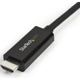 StarTech MDP NAAR HDMI KABEL - 4K 30HZ (3 m, DisplayPort, HDMI), Videokabel