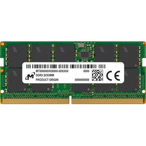 Crucial DDR5 ECC SODIMM 1Rx8 5600 (1 x 16GB, 5600 MHz, DDR5 RAM, SO-DIMM), RAM